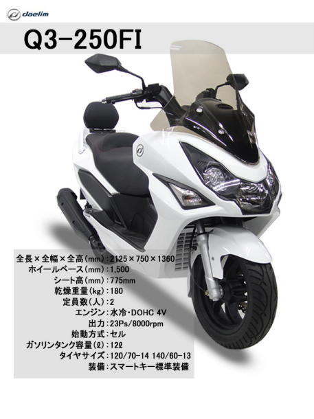 125cc（原付2種） クラシカルデザイン（可愛い） - 中村モーター